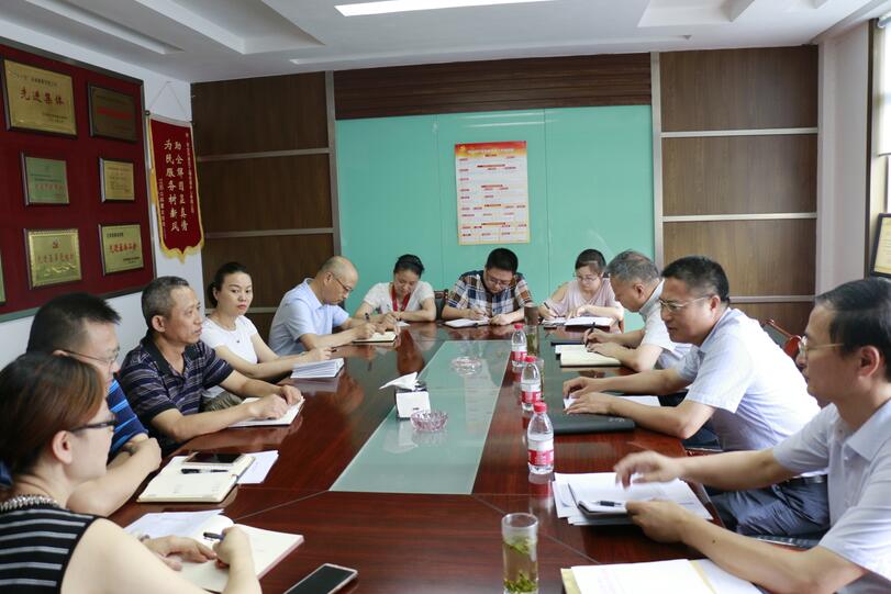 市園林局李局長進公司 開展&ldquo;聯(lián)系點上過黨日&rdquo;活動